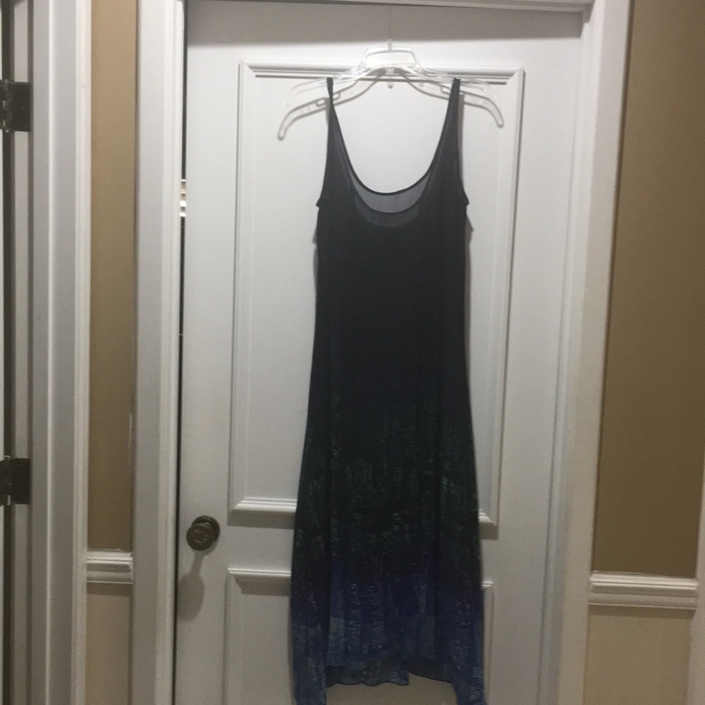 Silky sheer dress